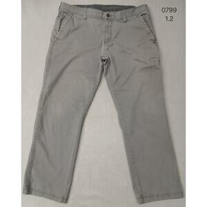 Weatherproof (38x30) Gray Straight Fit Stretch Utility Pants